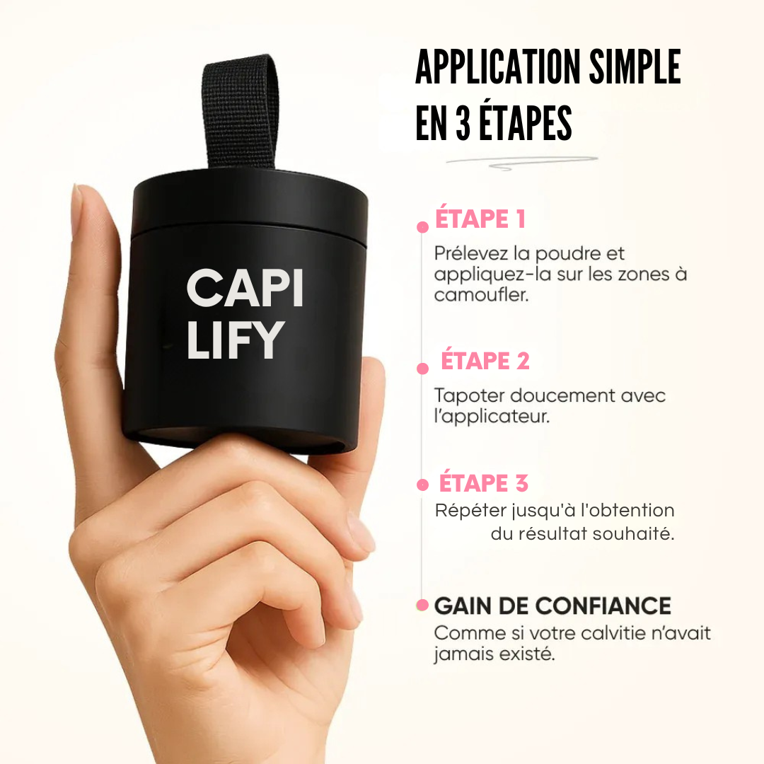 Poudre capilaire Capilify